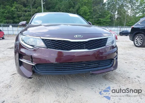 2016 Kia Optima Lx Turbo из США, поврежденный, VIN 5XXGT4L1XGG050186